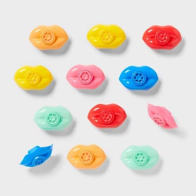 12ct Kazoo Party Favors - Spritz™: Multicolor Plastic for Kids, Fairy & Princess Themes, Bulk Party Supplies