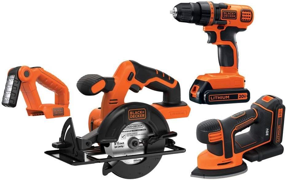 Versatile 20V Power Tool Combo Kit from BLACK+DECKER