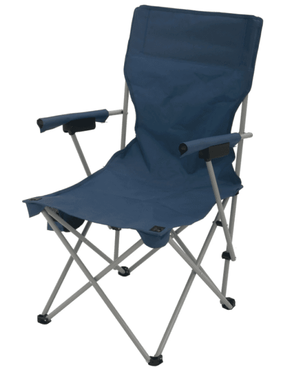 Relax and Recharge with Ozark Trail Portable Hard Arm Chair