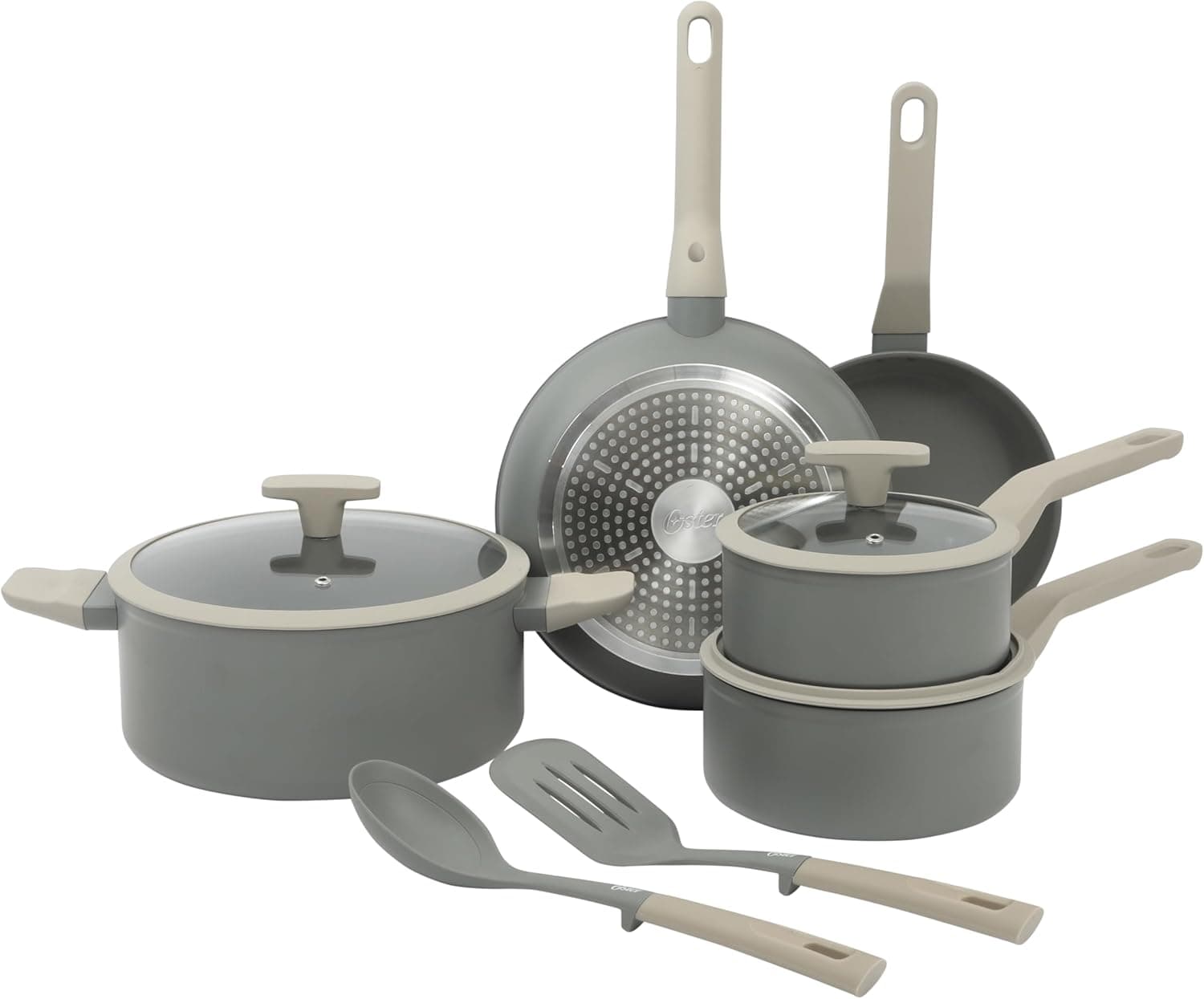 Oster Ambrose Ceramic Nonstick Cookware Set