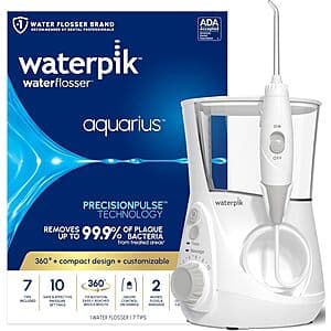 Waterpik Aquarius Water Flosser with 10 Settings