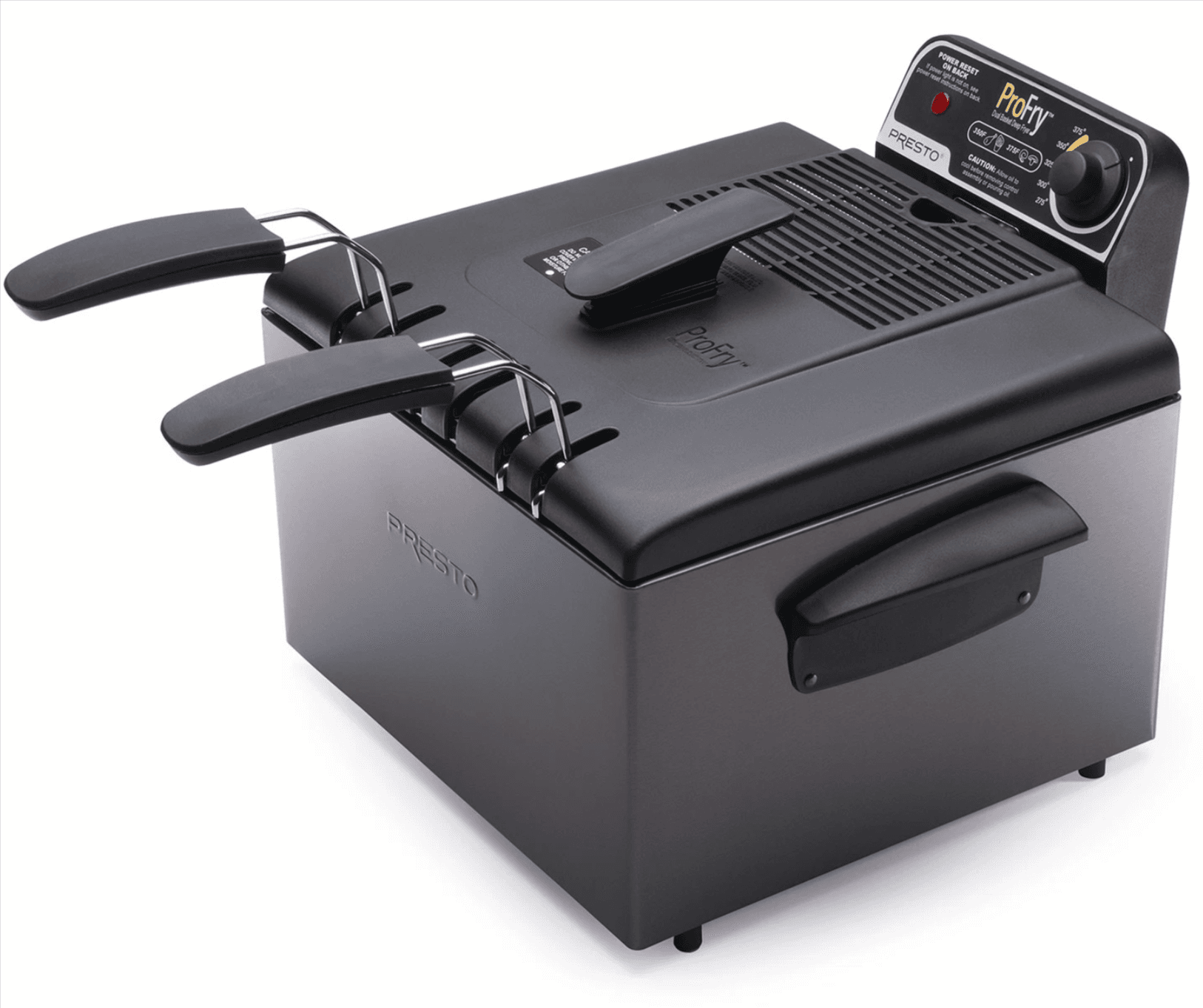 Presto Dual Basket Deep Fryer: Fry with Ease