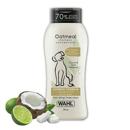 Wahl Oatmeal Dog Shampoo Concentrate, Coconut Lim Verbena Scent - Model 820004A