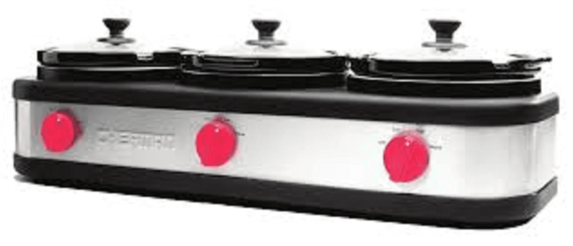 Chefman Triple Slow Cooker & Warmer - 71% Off on eBay
