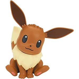 Bandai Spirits PokePla Quick! Eevee Model Figure Kit - Perfect for Pokémon Fans