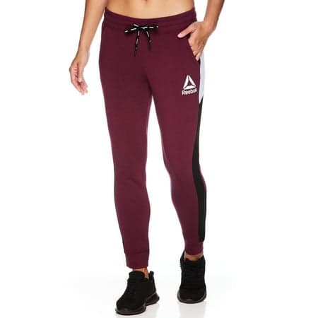 Reebok Women's Color Block Fleece Jogger