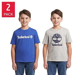 Bulk Savings on Timberland Youth Tees at Costco: 10 for $90, 5 for $50, or $14 Each with Free Shipping