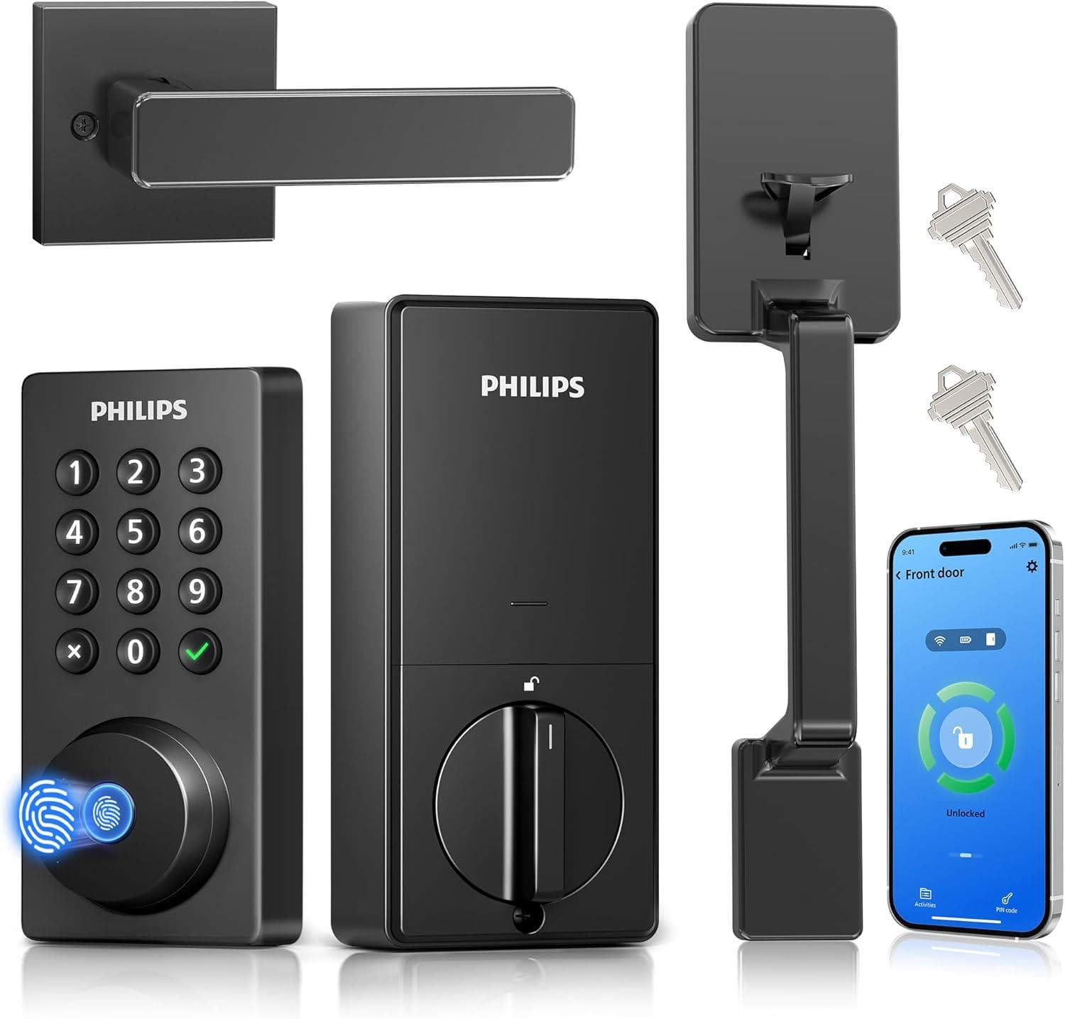 Philips Smart Lock with Fingerprint Access