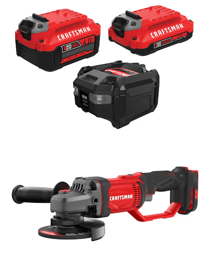 Power Up with Craftsman's 20V 2-Battery & Charger Bundle