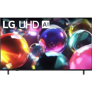 LG 65" 4K Smart TV with AI-Powered Voice Control