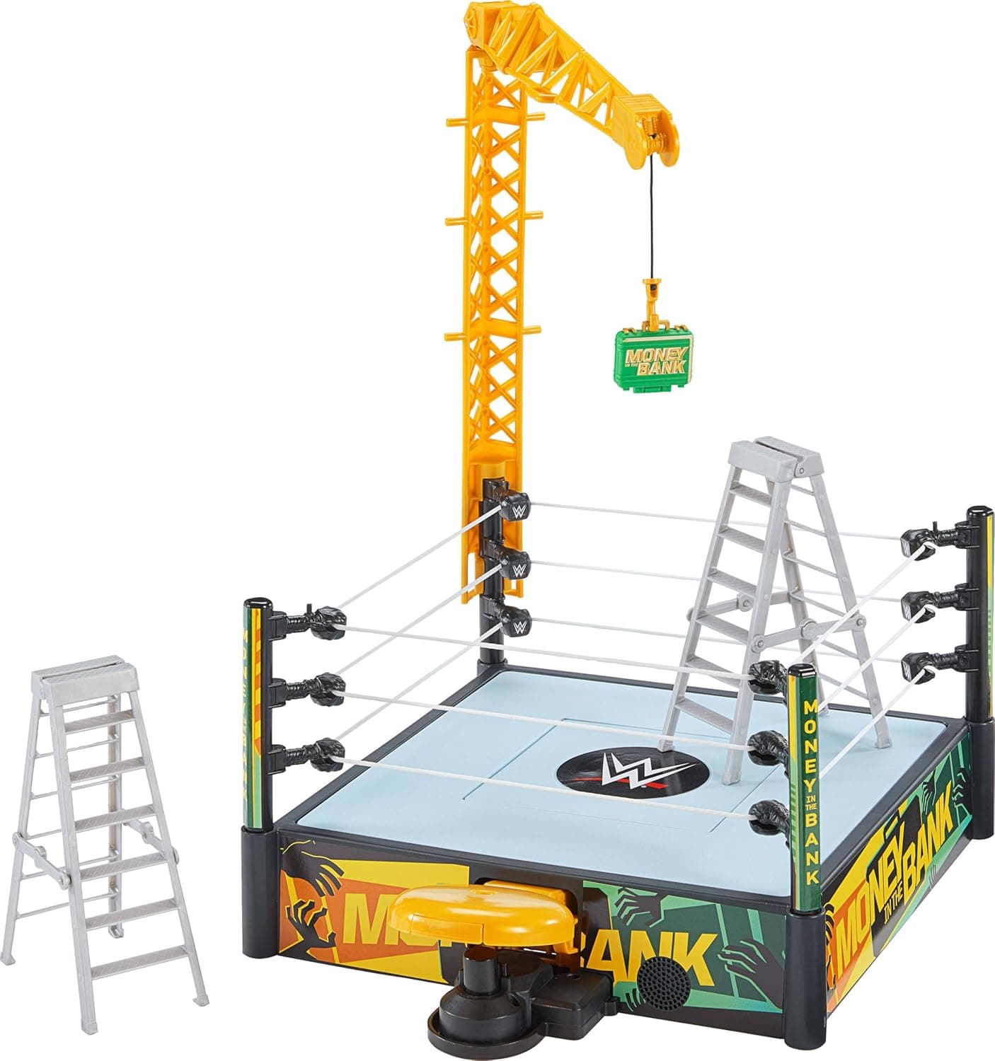 Bring the WWE Cash-in Action Home with Mattel's Playset