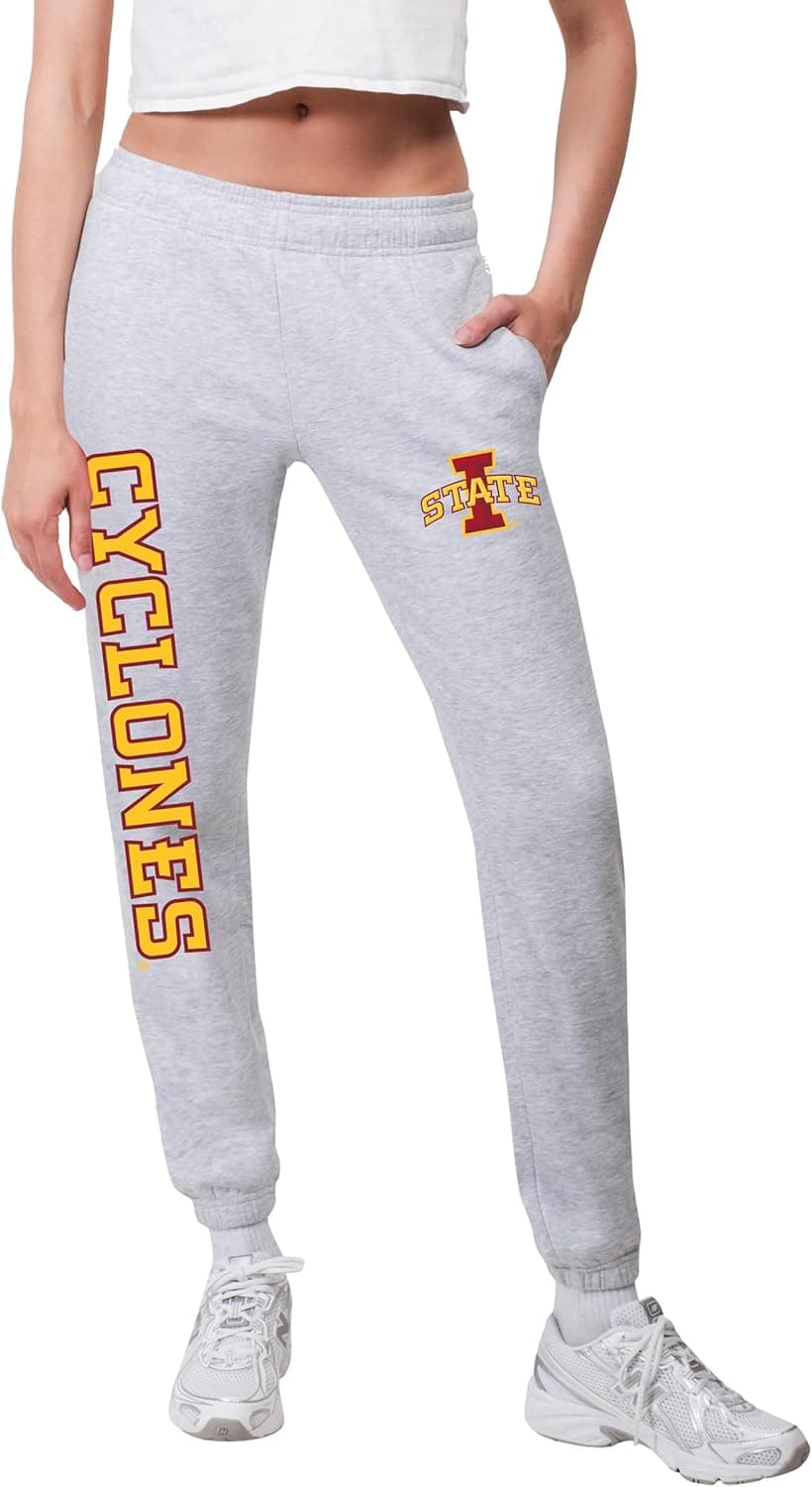 Cozy NCAA Joggers: Iowa State University Fleece Sweatpants