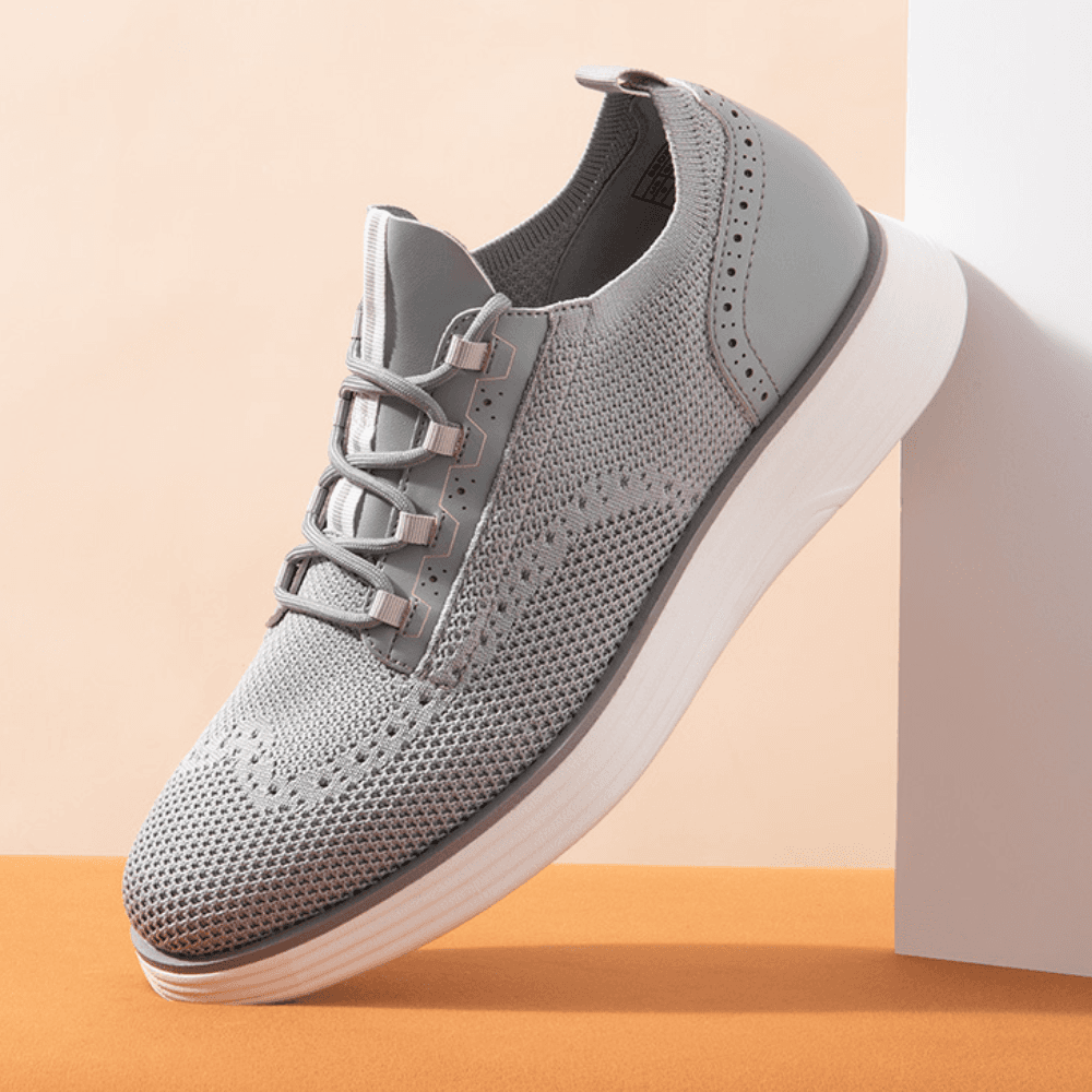 Bruno Marc Knit Oxford Sneakers at 60% Off