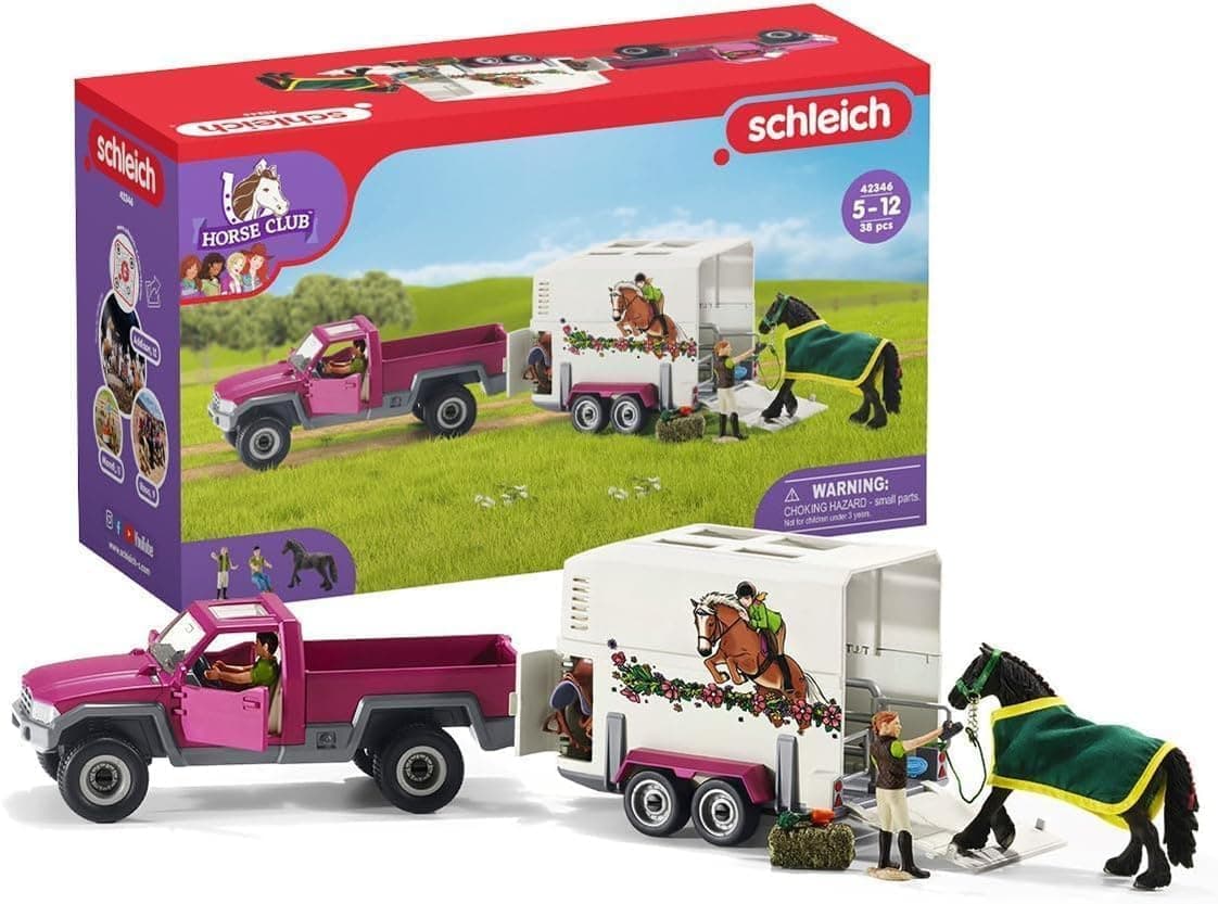 Schleich Horse Club Trailer & Truck Transporter Playset