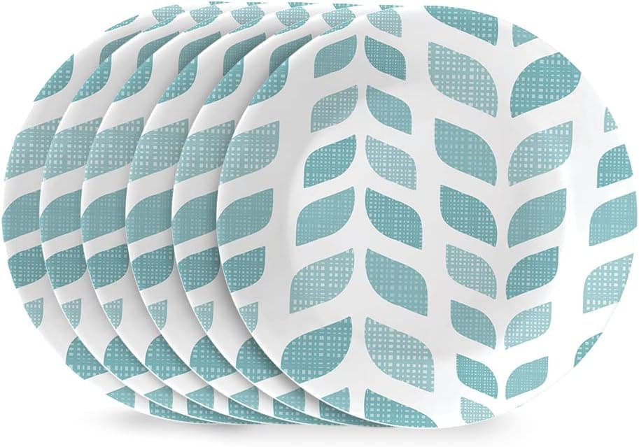 Durable Corelle Vitrelle Plates: 6-Piece Set at 50% Off