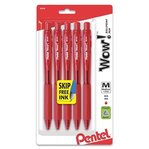 Pentel Retractable Ballpoint Pens - 41% Off on Amazon