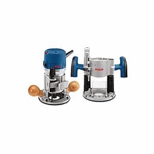 Bosch 12-Amp 2.25 HP Variable Speed Combo Router - $149 + Free Shipping