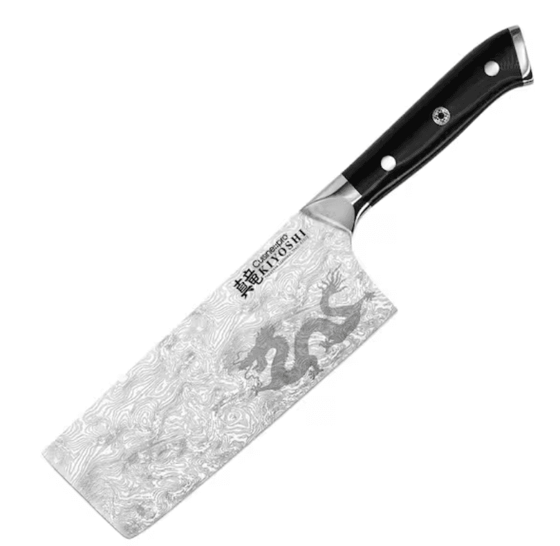Razor-Sharp Kiyoshi Cleaver Knife for Effortless Cutting