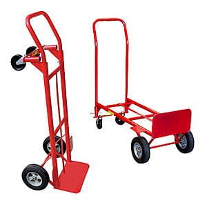 Milwaukee 2-in-1 Convertible Hand Truck (600 lb Capacity) for $76 + Free Shipping