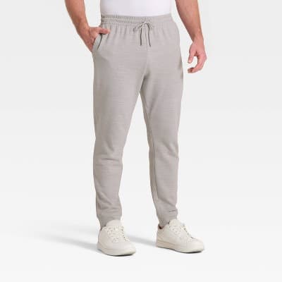 Men's Siro Ponte Jogger Pants - All In Motion™ Gray Heather S