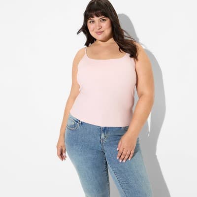Women's ButterBliss Braless Cami - Wild Fable™ Light Pink 2X