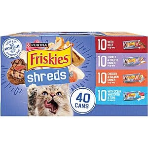 Purina Friskies Wet Cat Food Variety Packs - Stock Up and Save