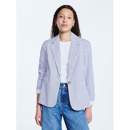 Free Assembly Women's and Women's Plus Single Breasted Blazer, Sizes XS-4X