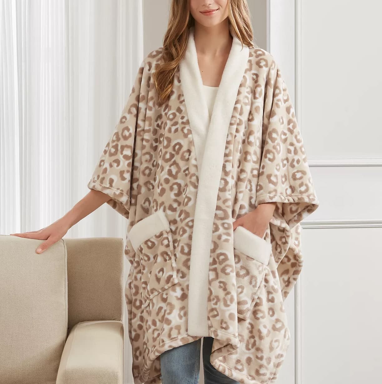 Cozy Up in Comfort with a Sherpa Wrap for Only $7
