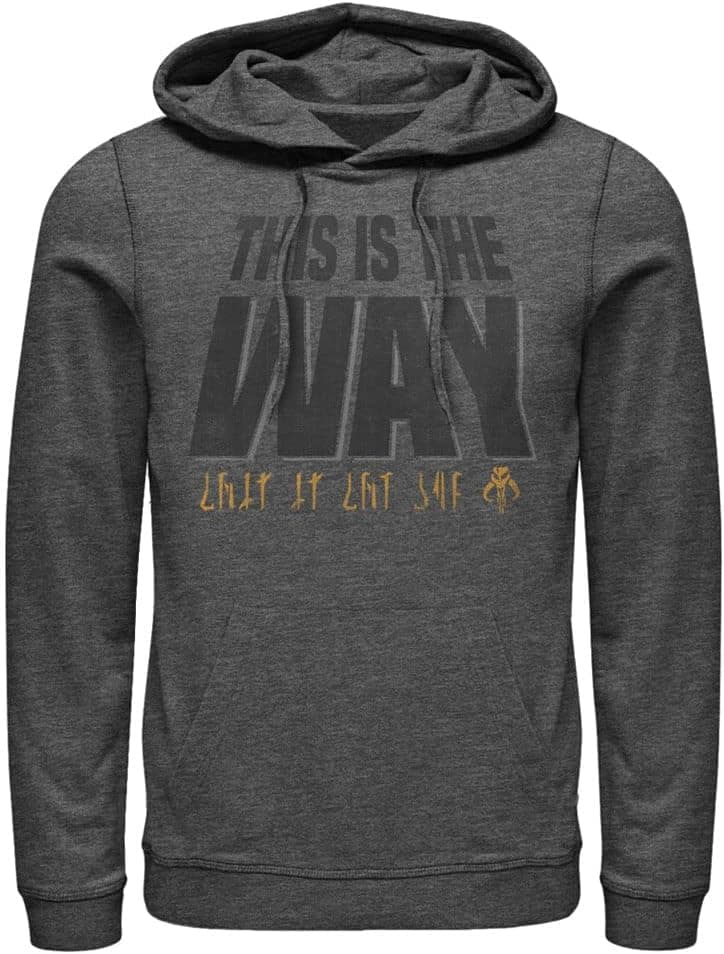 Mandalorian Way Pullover Hoodie: Iconic Star Wars Style