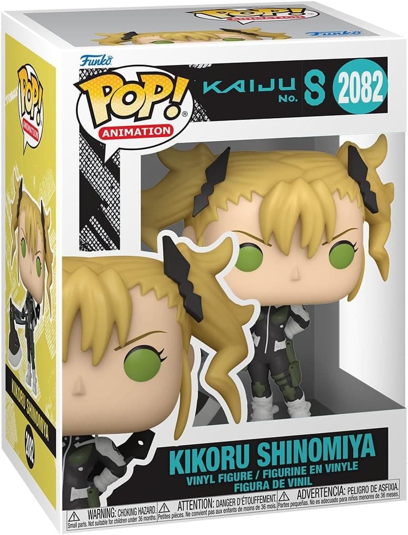 Funko Pop! Animation: Kaiju No.8 - Kikoru Shinomiya - Collectable Vinyl Figure - Gift Idea - Official Merchandise - Toys for Kids & Adults - Anime Fans - Model Figure for Collectors and Display