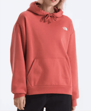 Oversized The North Face Hoodie at 66% Off