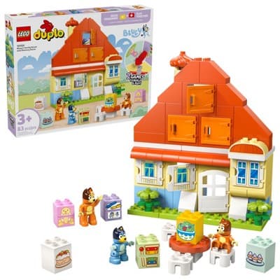LEGO DUPLO Bluey: Bluey’s Family House with Memory Game 10459