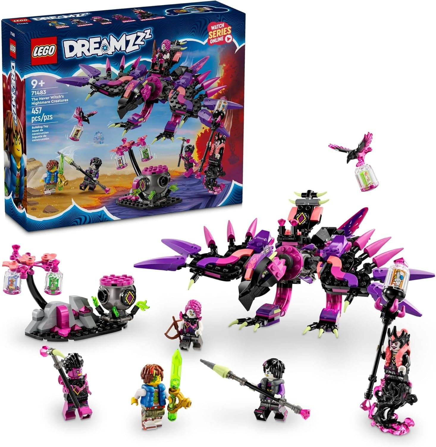 Unleash Your Imagination with LEGO DREAMZzz Nightmare Creatures