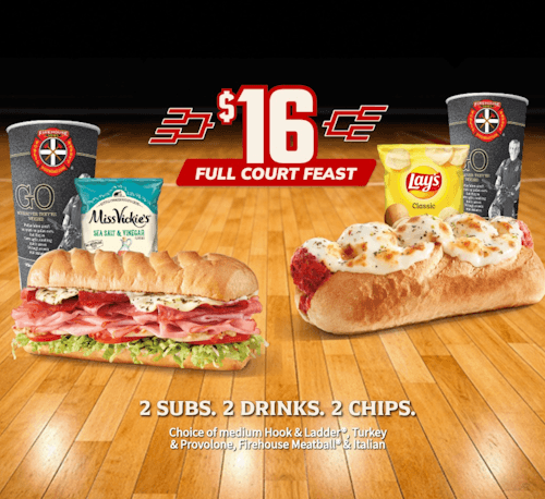Feast Like a Firehouse Subs Champion with the Full Court Feast