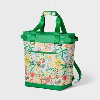 Vacation Backpack Tote Cooler Yellow/Green - Roller Rabbit x Target