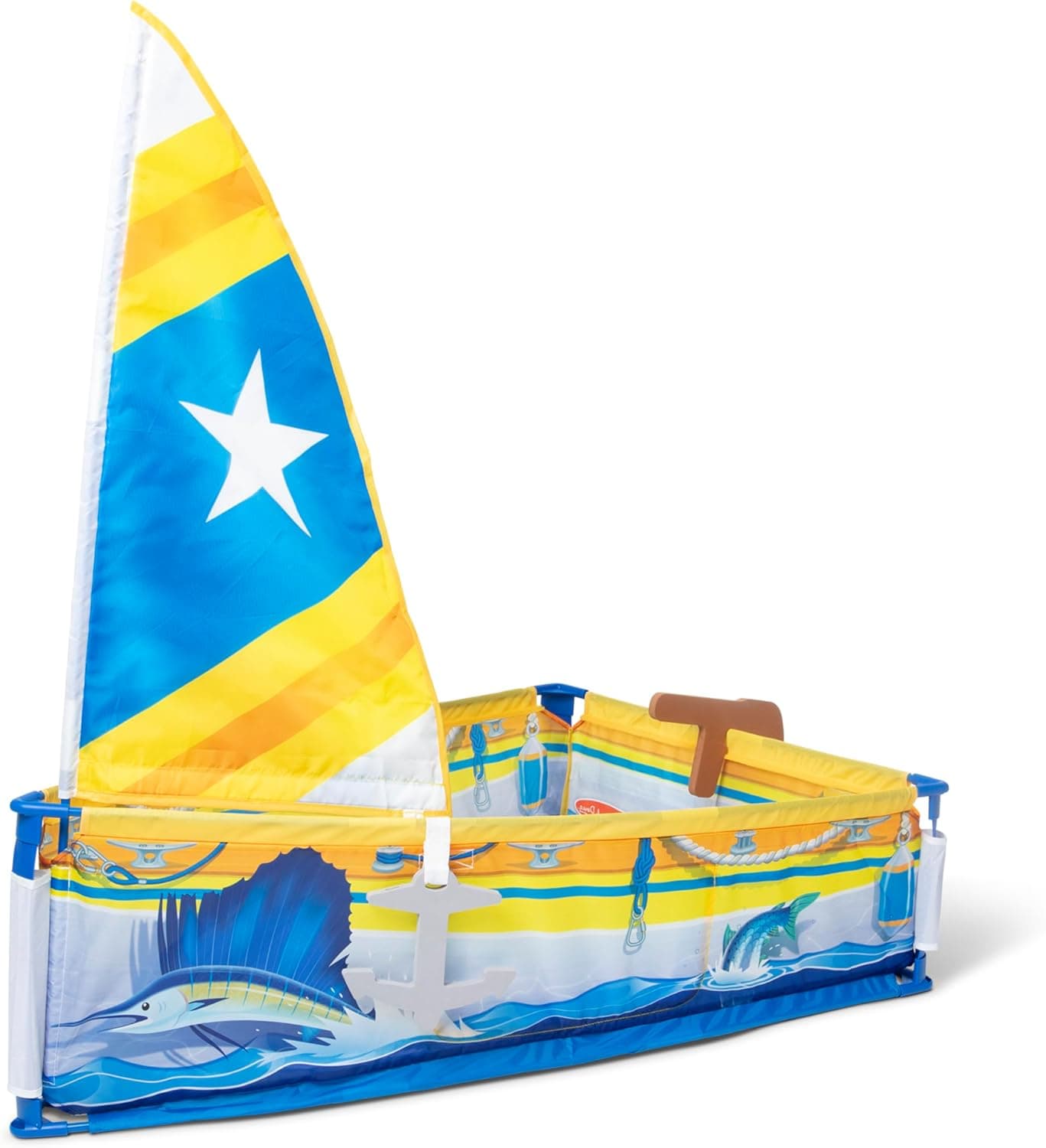 Sail Away with the Melissa & Doug Sailboat Play Set