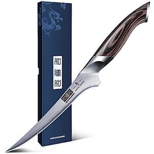 Prime Members: 7" HOSHANHO Japanese High Carbon Stainless Steel Fillet Knife $25 + Free S&H
