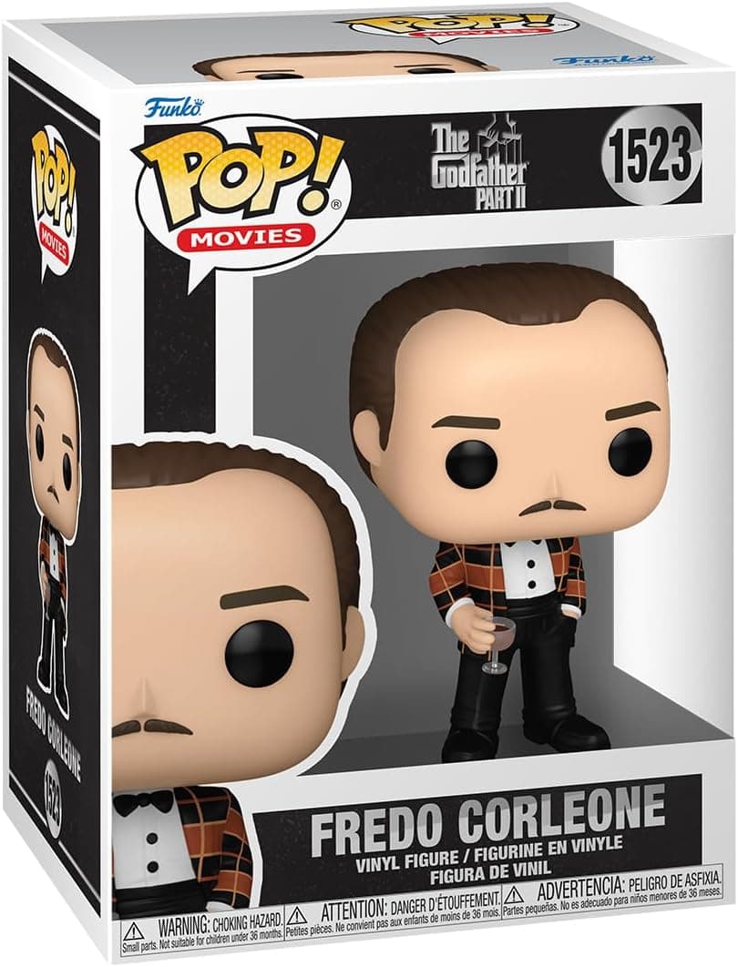 Iconic Fredo Corleone Funko POP! Figure - Collectible Movie Memorabilia