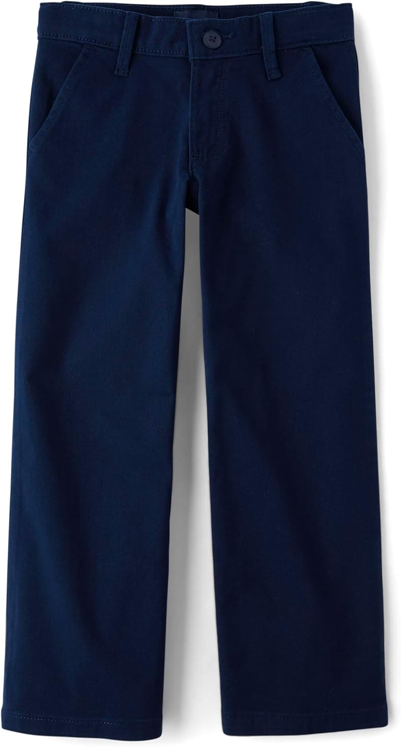 Save Big on Girls' Uniform Chino Pants at The Children's Place