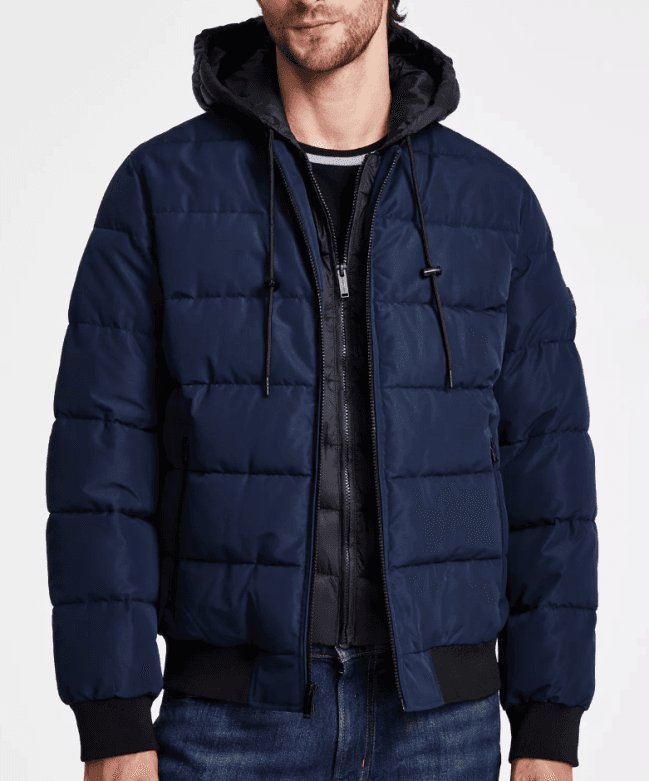 Stylish Michael Kors Men's Down Puffer Jacket