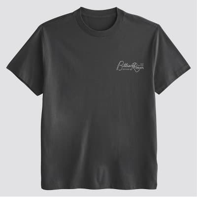 Men's Billiards Short Sleeve Graphic T-Shirt - Dark Gray L