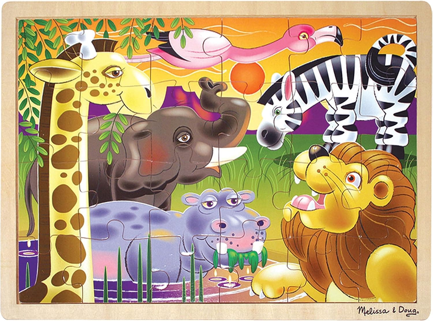 Explore the Wild with the Melissa & Doug African Plains Safari Puzzle