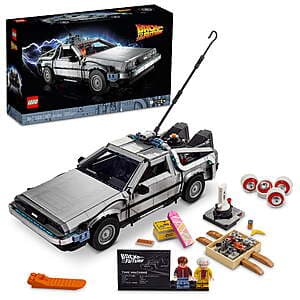 Back to the Future Time Machine LEGO Set - 1872 Pieces