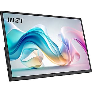 Refurbished 15.6" MSI PRO MP165 Portable Monitor, FHD IPS