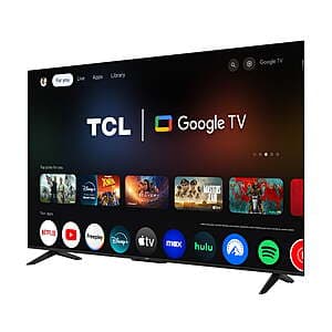 65" TCL 65Q51K QLED 4K UHD 60Hz Smart Google TV $358 + Free S&H
