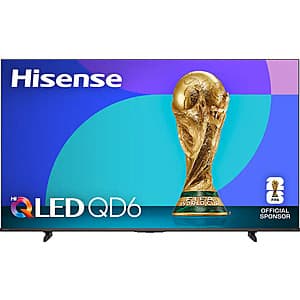Cinematic 4K Experience: Hisense QD6 50-inch Smart QLED Fire TV