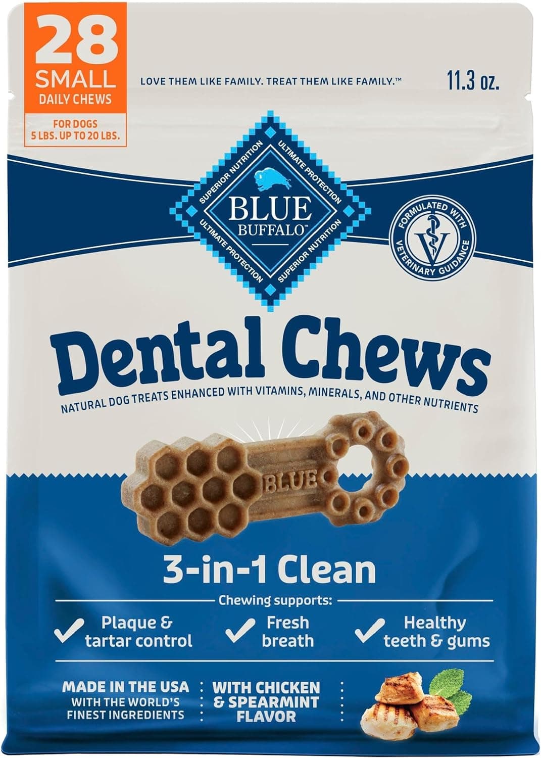 Save Big on Blue Buffalo Dental Chews for Your Pup