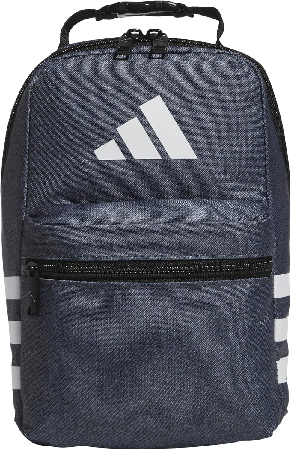 adidas Kids Santiago Lunch Bag – Insulated Cooler Lunchbox for Girls & Boys, 8L, Clear Sky Blue/White/3, One Size
