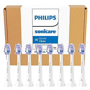 Costco Members: 8-Pack Philips Sonicare Gentle Clean Replacement Heads