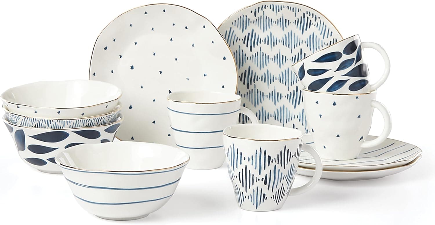 Elegant Lenox Blue Bay Dessert Set - 55% Off!